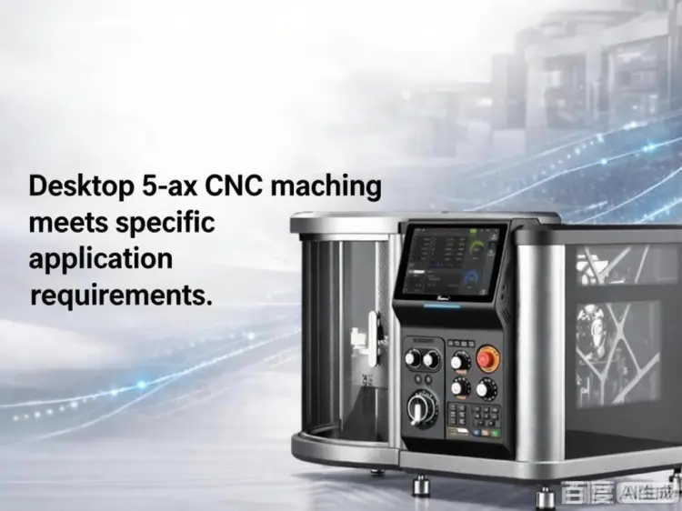 What are the application industries for the desktop 5-axis CNC machining center Xmachine?