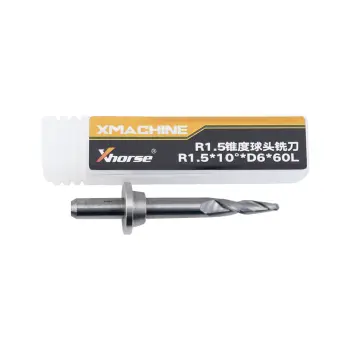 Xhorse 5-Axis Machine R1.5 Tapered D6 Ball Nose End Mill