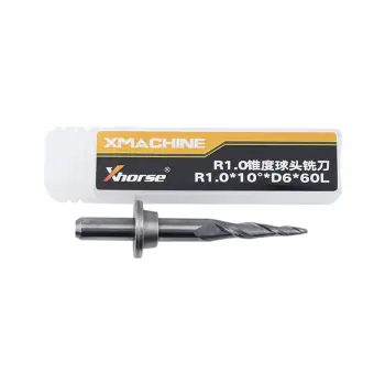 Xhorse 5-Axis Machine R1.0 Tapered D6 Ball Nose End Mill