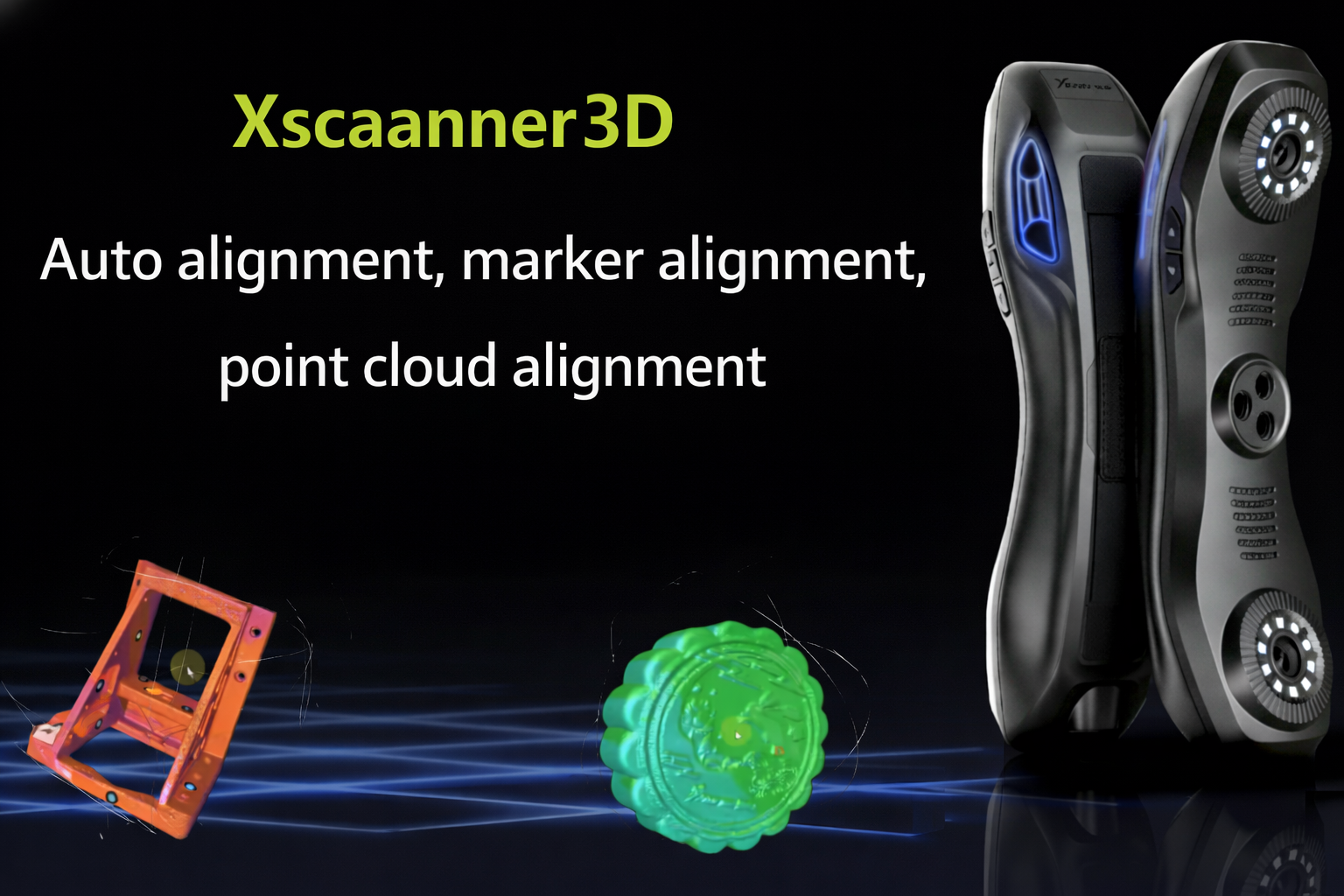 Automatic Stitching vs. Marker Stitching vs. Point Cloud Stitching: How to Choose the Right 3D Stitching Mode in 3D Scan Post-Processing?
