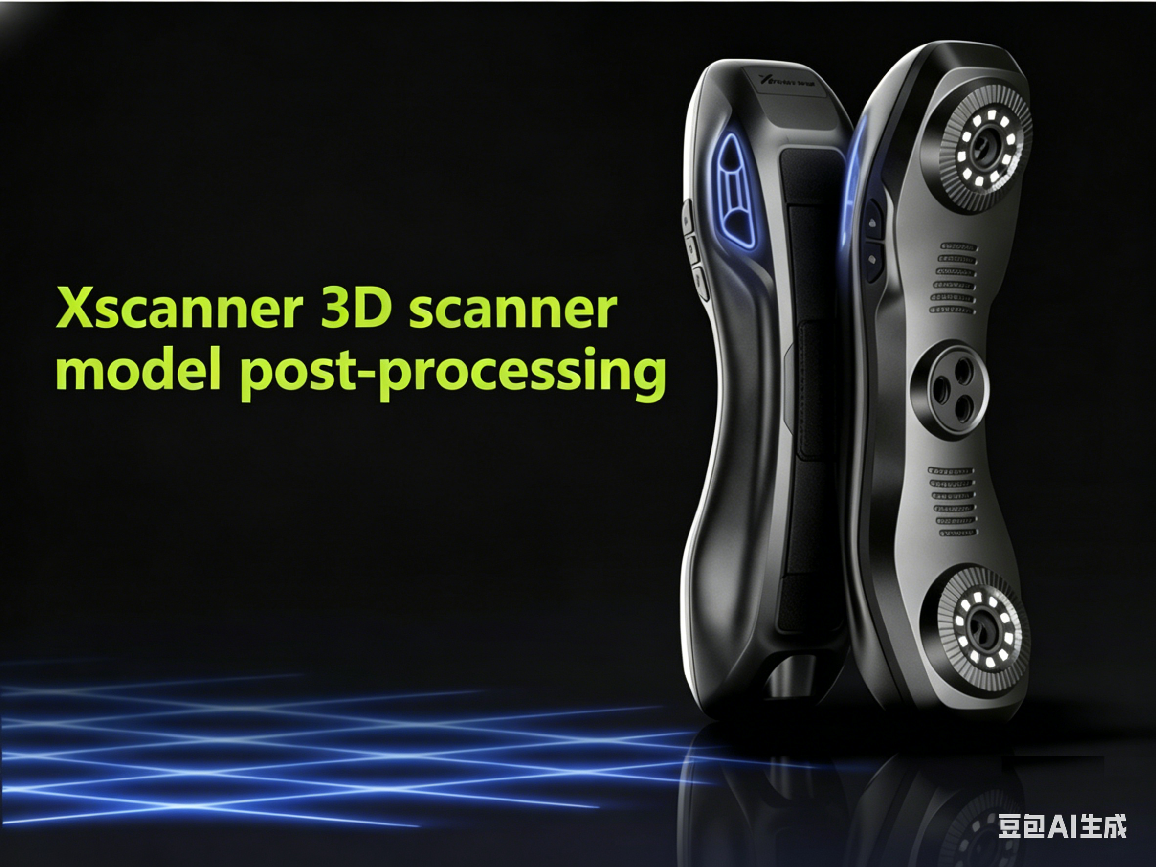 Xscanner 3D scanner model post-processing